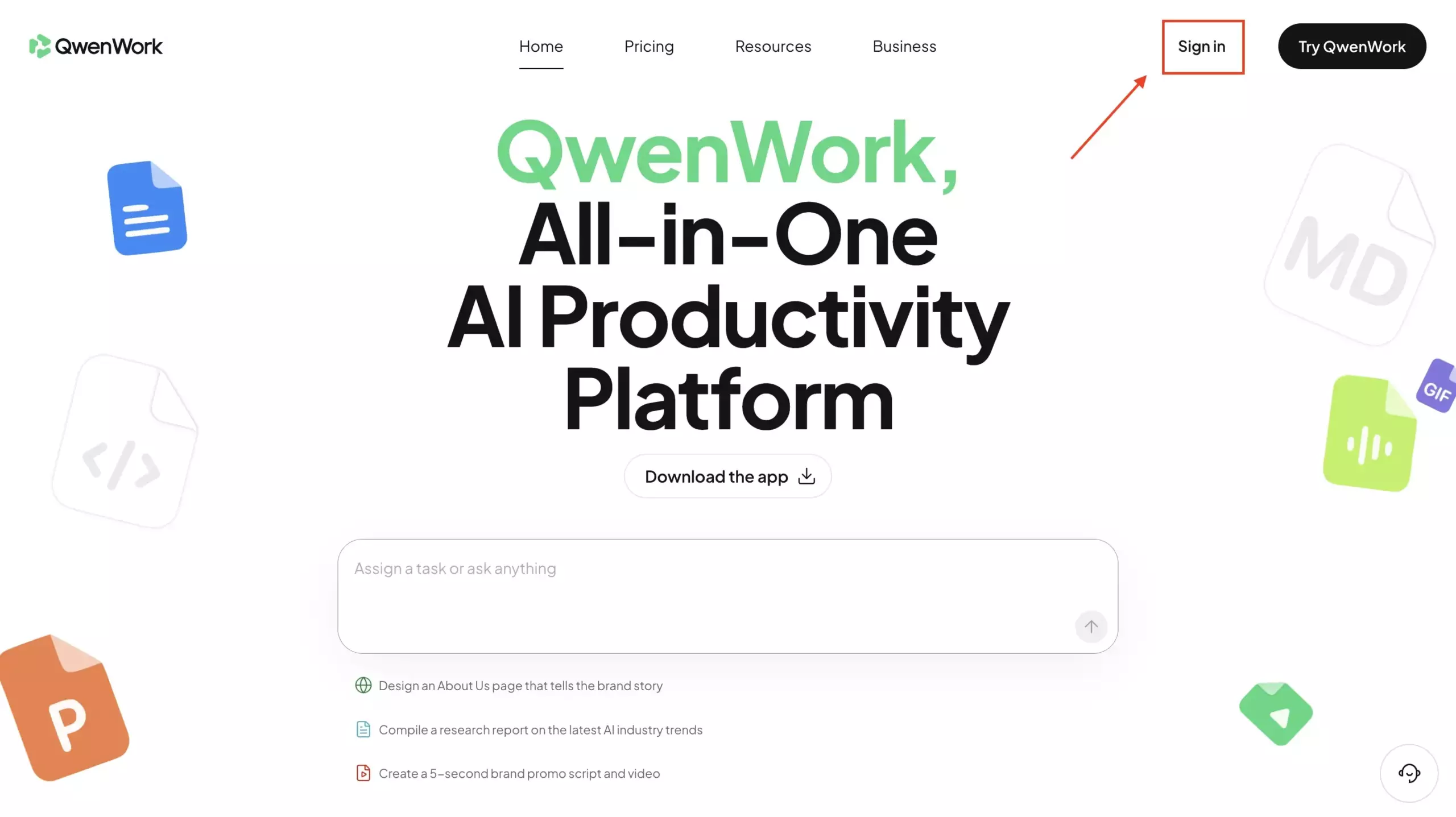 Read more about the article Как пользоваться QwenWork: регистрация, возможности, бесплатные кредиты и тарифы