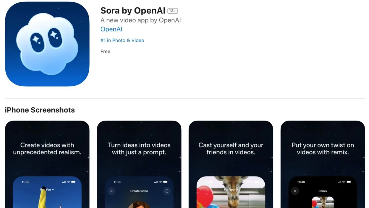 Read more about the article Нейросеть Sora 2: как пользоваться, где взять инвайт, возможности, как скачать