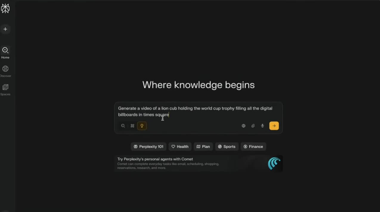 Read more about the article Perplexity Computer научилась создавать видео для кампаний и соцсетей